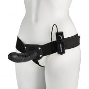 Fetish Fantasy Hollow Strap-on-vibrator Svart