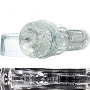 Fleshlight GO Torque Ice Gjennomsiktig Masturbator