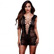 Baci Corset Front Blonde Minikjole 