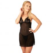 NORTIE Vigdis Blonde Babydoll og G-Strengsett