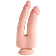 King Cock Plus Triple Density Double Penetrator Dobbel Dildo 23 cm