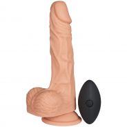 Willie City Fjernstyrt Realistisk Dildovibrator 22 cm