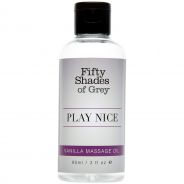 Fifty Shades Of Grey Play Nice Massasjeolje Vanilje 90 ml