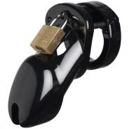 CB-3000 Black Chastity Device 7,6 cm