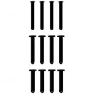 Mancage Svart Spare Pin Set 12 stk