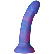 baseks Blue Galaxy Silikondildo 18 cm
