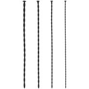 Ouch! Sett med Spiralskrueplugger i Silikon med Urinrørssonde