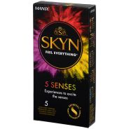 Skyn 5 Senses Lateks Fri Kondomer 5 Stk