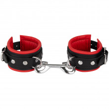 SToys Håndleddsmanchetter Lær Smale Rød produkt i hånd 1