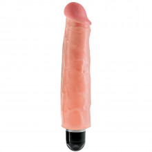 King Cock Stiffy Vibrerende Dildo 18 cm produkt i hånd 1