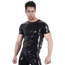 Late X Latex T-Shirt Menn  1