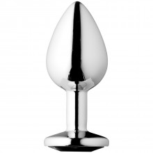 Sinful Black Jewel Stål Analplugg Liten