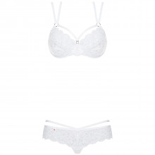 Obsessive BH-sett med hvite blonder