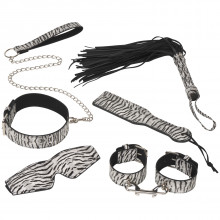 Baseks Zebra Kinky Bondagesett 6 deler Produktbilde 1