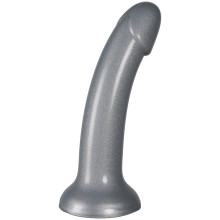 baseks Sparkling Sølv Silikondildo 18 cm Produktbilde 1