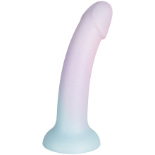 baseks Playful Pink Gradient Silikon Dildo 18 cm Produktbilde 1