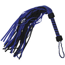 Stric Leather Blå Semsket Skinn Flogger 90 cm Produktbilde 1