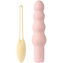 Amaysin Pleasure Sett med Beaded Dildo og Vaginakule 55 g  Produktbilde 1