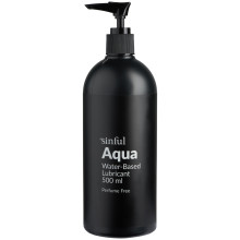 Sinful Aqua Vannbasert Glidemiddel 500 ml Produktbilde 1