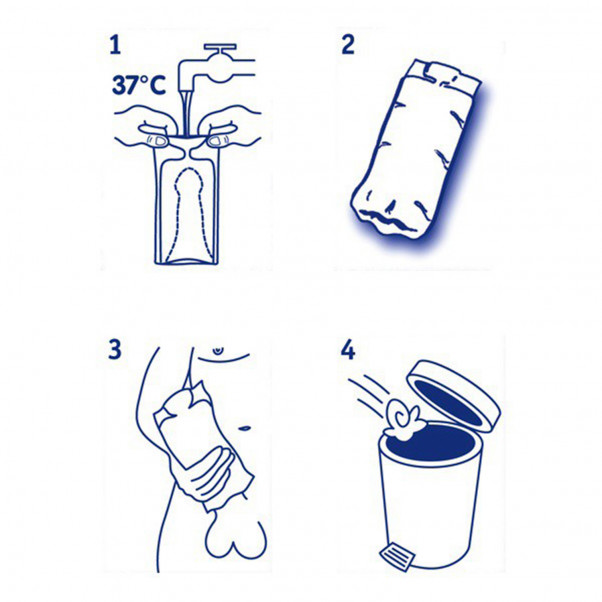 WaterWoman Masturbator for Menn 5 stk.  2