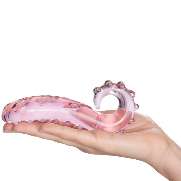 Icicles No 24 Glass Dildo produkt i hånd 50