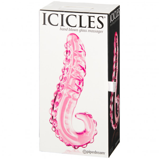 Icicles No 24 Glass Dildo bilde av emballasje 90