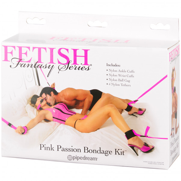 Fetish Fantasy Pink Passion Bondage-sett bilde av emballasje 90