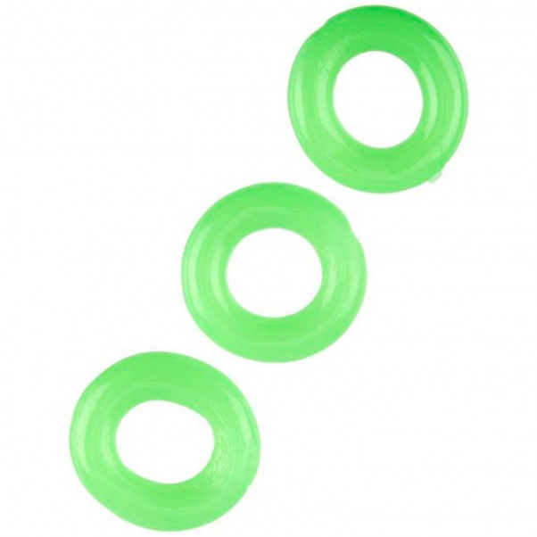 Glow In The Dark Selvlysende Penisringer  1