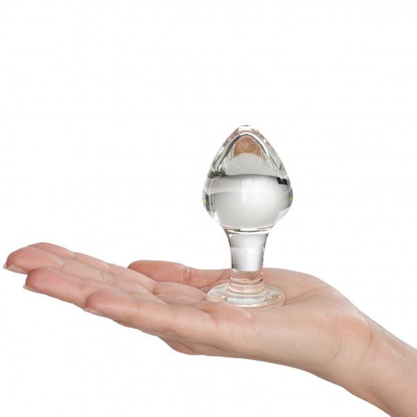 Icicles No 25 Analplugg i Glass produkt i hånd 50