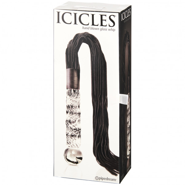 Icicles Pisk med Glassdildo bilde av emballasje 90