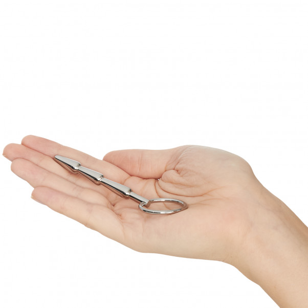 Penisstav i Stål produkt i hånd 50