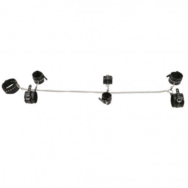 ZADO Metall-bindesett med Skinnmansjetter  1