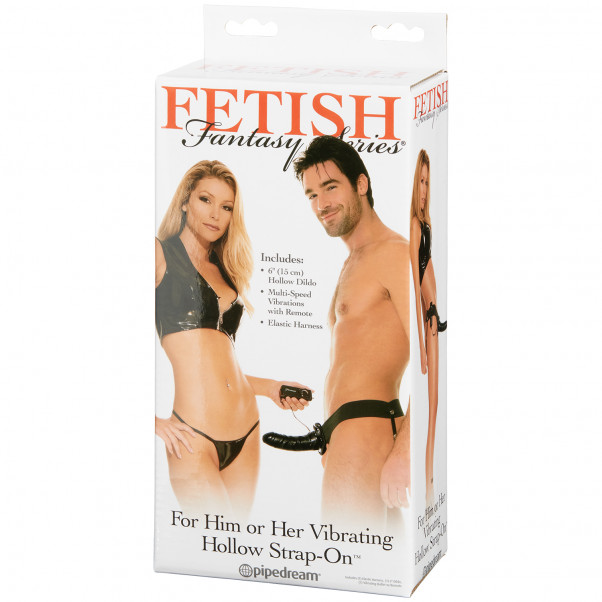 Fetish Fantasy Hollow Strap-on-vibrator  bilde av emballasje 90