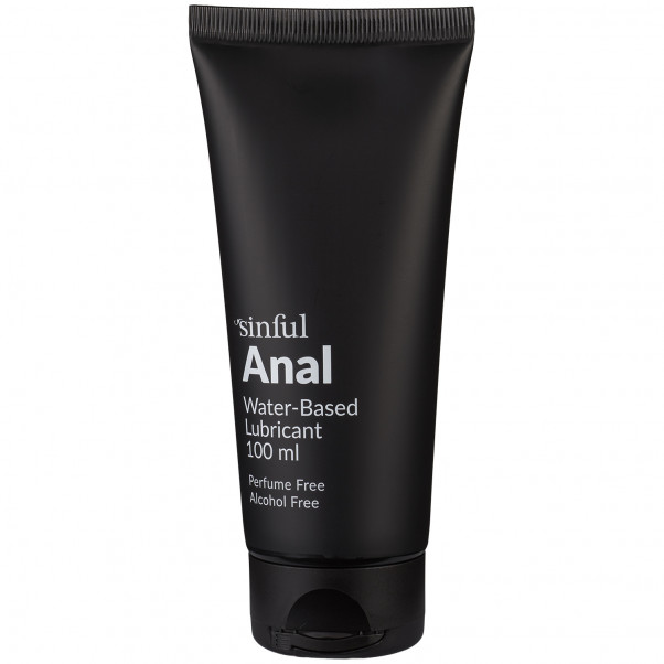 Sinful Anal Vannbasert Glidemiddel 100 ml  1