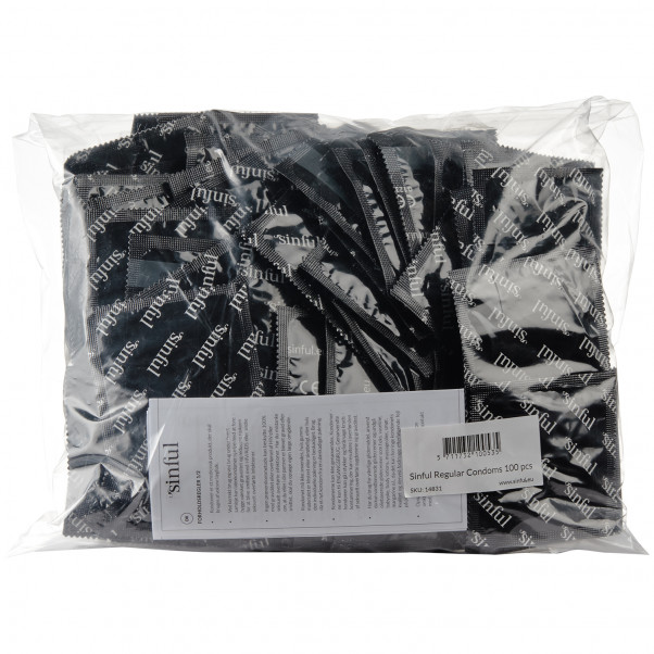 Sinful Regular Kondomer 100 stk  90