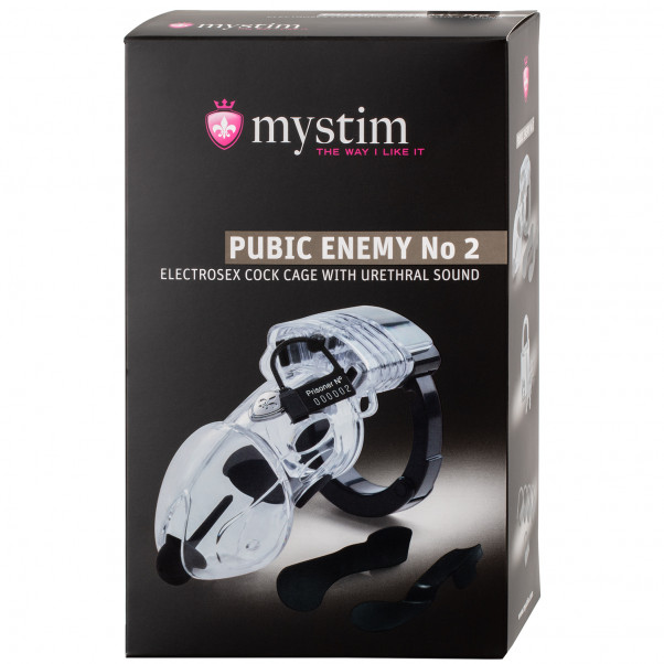 Mystim Pubic Enemy No 2 Elektro Kyskhetsbelte  100