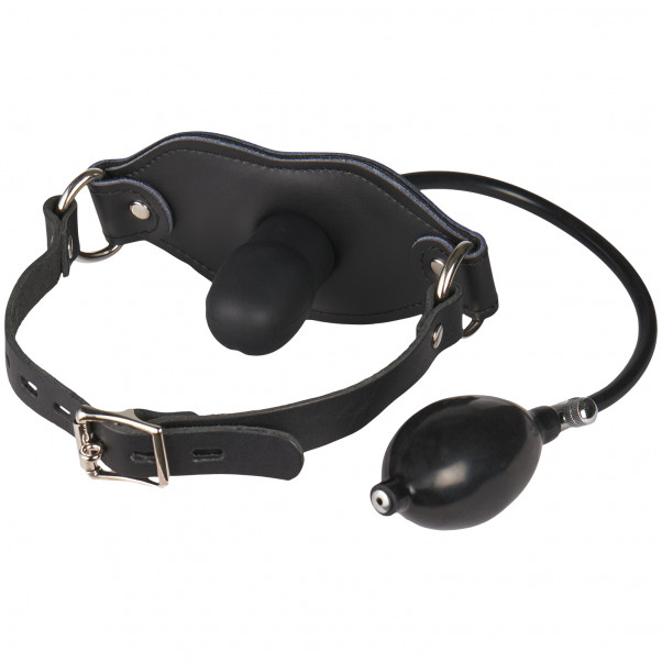 Master Series Silencer Oppblåsbar Silikon Penis Gag bilde av emballasje 1