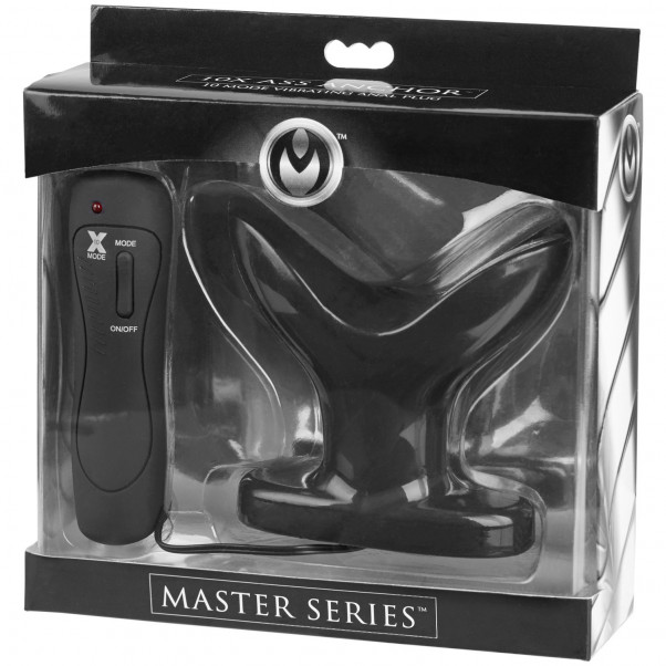 Master Series Ass Anchor 10 Funksjoner Vibrerende Analplugg  3