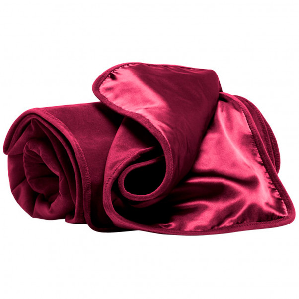 Liberator Fascinator Throw Merlot luksuslaken  2