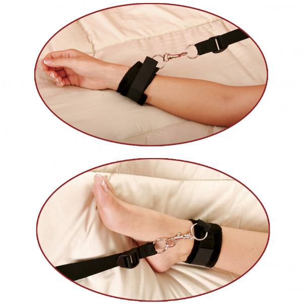 Fetish Fantasy Bed Bindings Bondagesett til Sengen  2