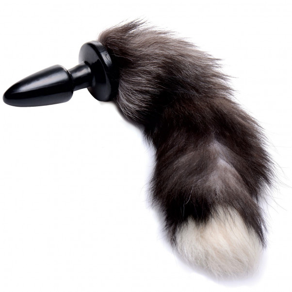 Tailz Grey Fox Tail Analplugg  1
