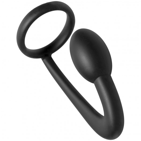 Master Series Prostatic Play Explorer Penisring med buttplug  2