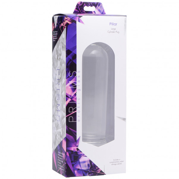 Prisms Pillar Cylinder Glassdildo 15 cm  10