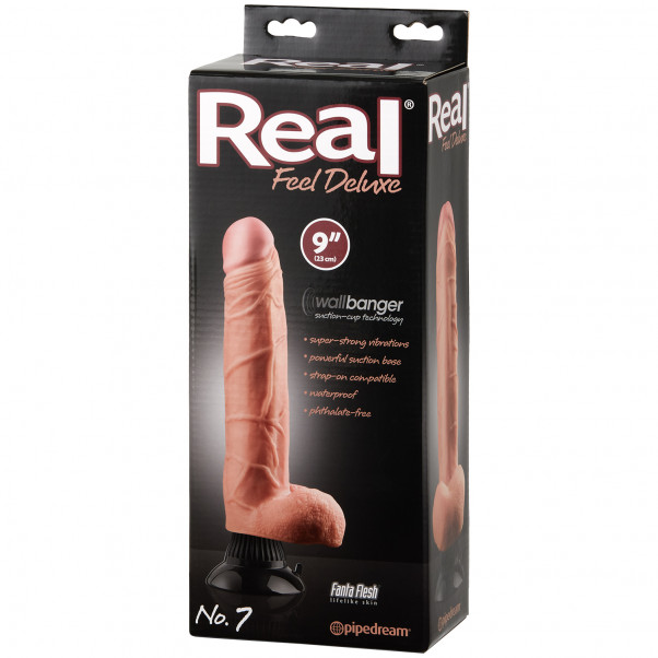 Real Feel Deluxe No. 7 Dildovibrator 22 cm bilde av emballasje 90