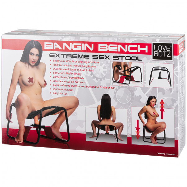 LoveBotz Bangin Bench Extreme Sex Stol  90