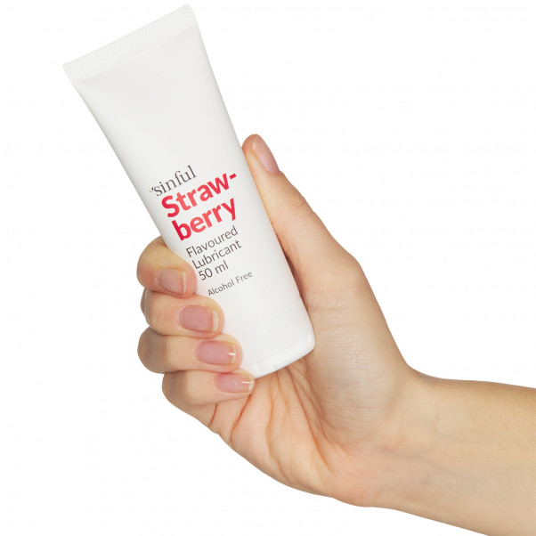 Sinful Glidemiddel med Jordbærsmak 50 ml  50