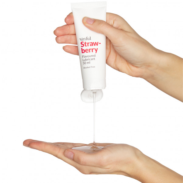 Sinful Glidemiddel med Jordbærsmak 50 ml  51