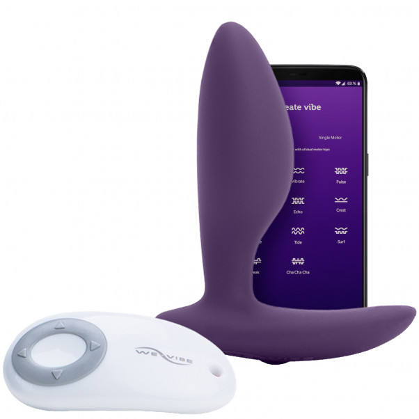 We-Vibe Ditto Vibrerende Analplugg med Fjernkontroll og App bilde av emballasje 1