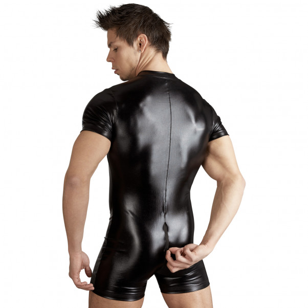 Svenjoyment Wetlook Playsuit med Glidelås produktbilde 2