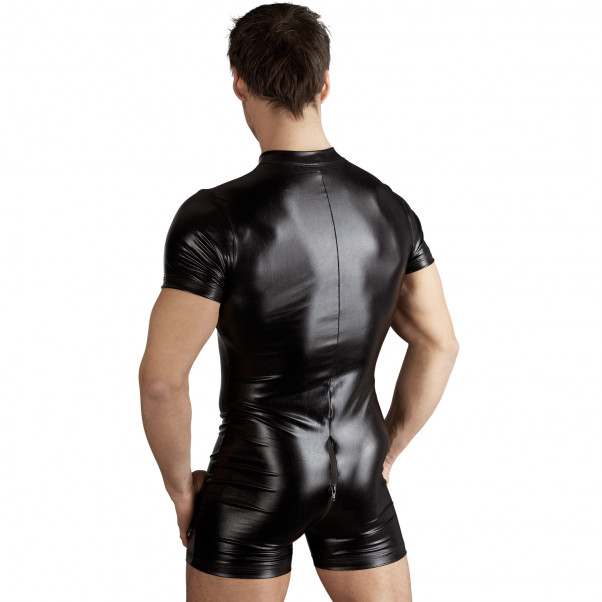 Svenjoyment Wetlook Playsuit med Glidelås produktbilde 3